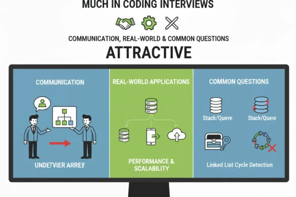 Importance of data structures in coding interviews for problem-solving efficiency